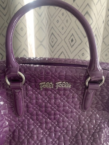 Folli follie purple embossed - folli,