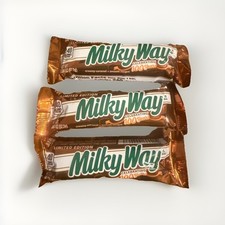 MILKY WAY MILK CHOCOLATE FULL SIZE CANDY BARS 1.80 oz - PACK OF 3 🇺🇸 import