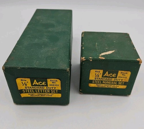 Vtg ace hanson - hanson, steel