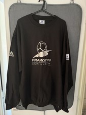 Adidas World Cup 98 France Vintage Jumper Sweatshirt Rare 1998 World Cup
