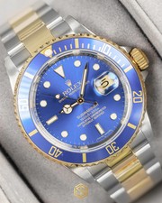 Rolex 16613 Submariner Date Blue Dial 'Bluesy' 2008 Watch