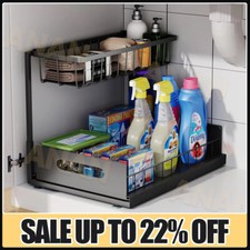 2 Tier Pull Out Basket Under