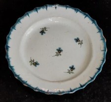 Rare Georgian Tin Glazed Plate