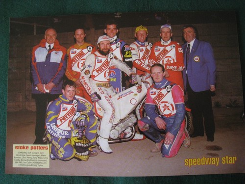 Speedway star stoke potters - star, j