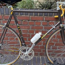 Vintage Masi Prestige racing bicycle with Cronometro chain stays