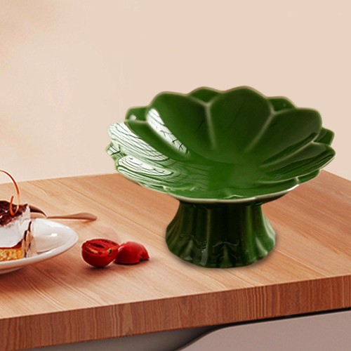 Porcelain footed fruit - porcelain,