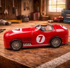 Vintage Racing Sport Car Tin