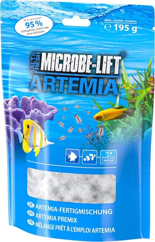 Artemia eggs with salt 195 - salt, g