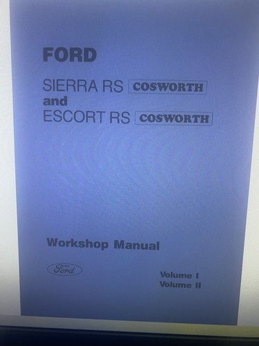 Ford sierra cosworth inc - sierra, (inc
