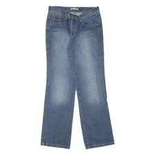 TOM TAILOR Mens Jeans Blue Regular Straight Stone Wash W30 L32