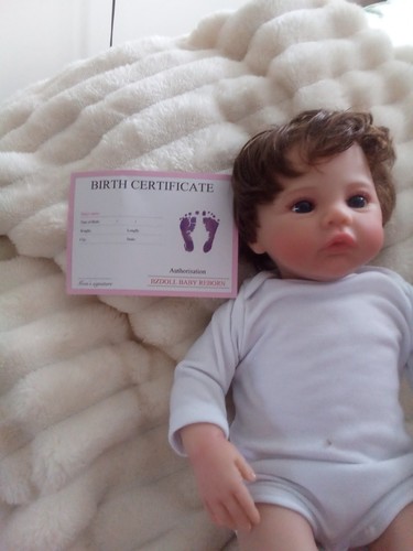 Reborn baby girl doll - , .cloth