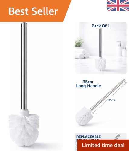 Versatile 35cm chrome toilet - versatile,