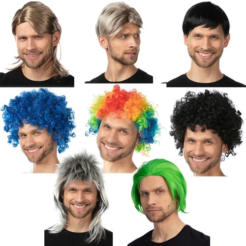 Men wig hair - men's, short