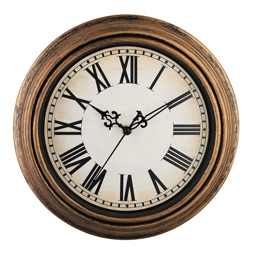 Plumeet small retro wall clock - small,