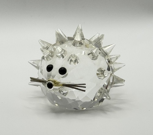 Swarovski crystal hedgehog - crystal,