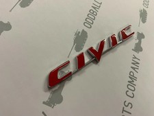 FOR H CIVIC TYPE R  RED REAR