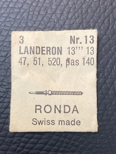 Landeron ronda 13 sealed - landeron,