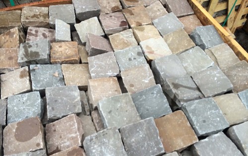 Raj green stone - stone, cobbles