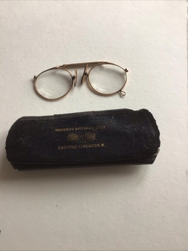 Pince nez rolled gold vintage - nez,