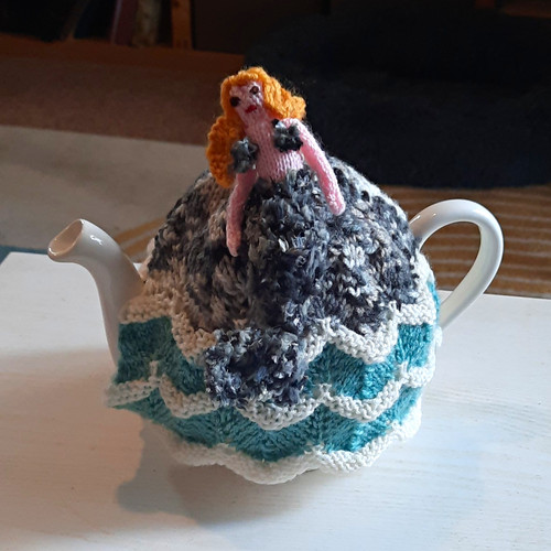 Handmade wool crocheted tea - wool,