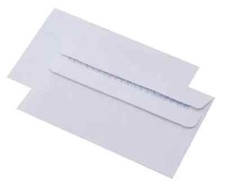 1000 DL White Window Envelopes