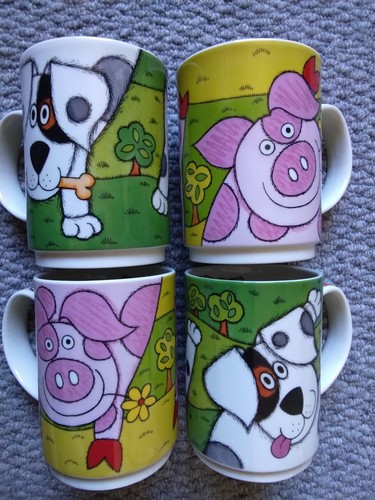 Set vintage dunoon funny - of,