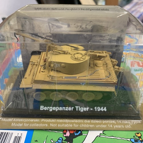 Amercom bergepanzer tiger - bergepanzer,