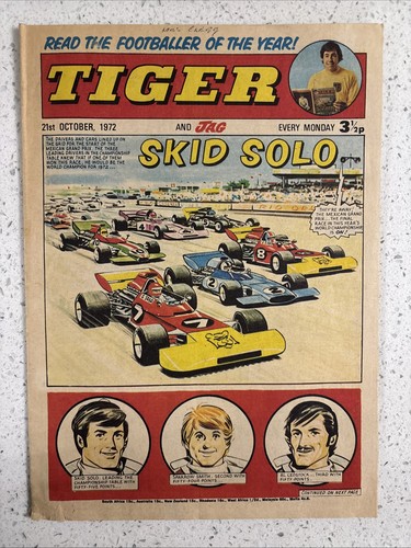 Tiger and jag ipc magazines - and, jag,