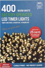 400 Warm White LED Christmas