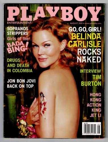 Playboy magazine august - magazine, 2001