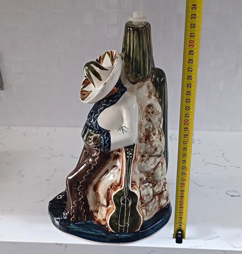 Jersey pottery cowboy - jersey, c1.10