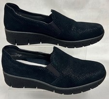 RIEKER Anti-stress Ladies Black Lightweight Comfort Shoes UK 6  - CG C51