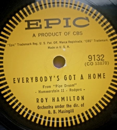 1955 rpm roy hamilton take - roy, hamilton,