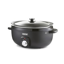 Slow Cooker 6.5L Tempered