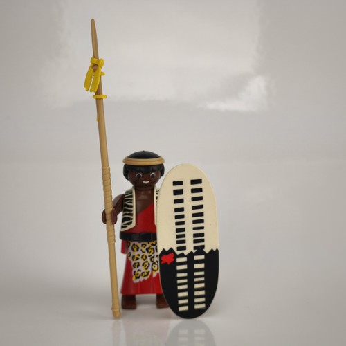 Playmobil vintage african zulu - vintage,