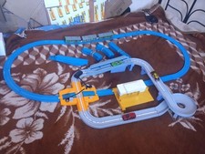Tomy Tomica Suisui Road Station Crossing Set Moving Road + Extra