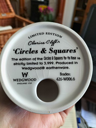 Wedgwood clarice cliff circles - clarice,