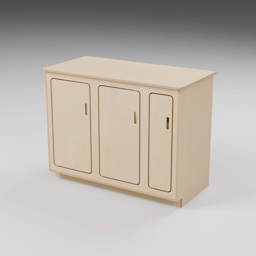 Campervan kitchen pod cupboard - campervan,