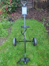 push pull golf trolley used