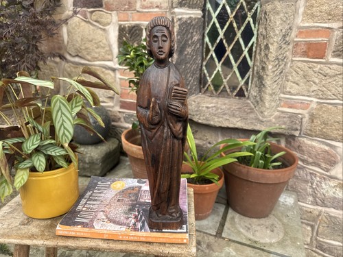 Wood carved religious - religious, figure