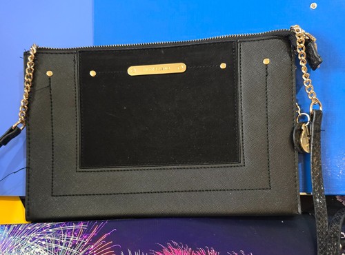 Black clutch bag river - clutch,