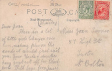 FAMILY HISTORY - POSTCARD - TURNER - TURTON HIGH STREET NR BOLTON