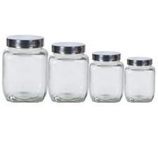 Glass Storage Jar Cannister