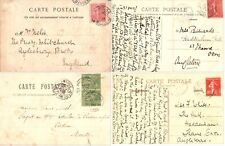 c1900 France French Postcards Pax & Mercur Madeleine Church Clock GrosHorloge