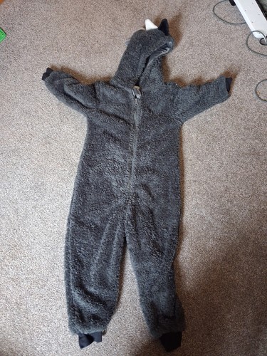 Next fleecy dinosaur snow suit - fleecy,