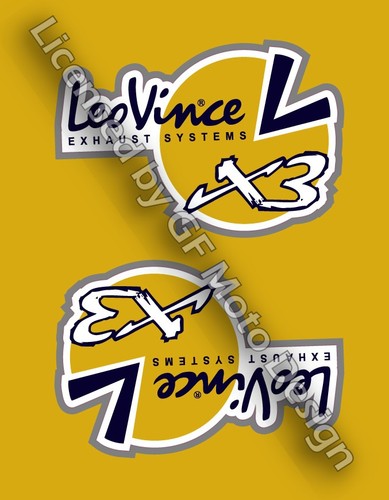 Leo vince sbk exhaust decals - leo,