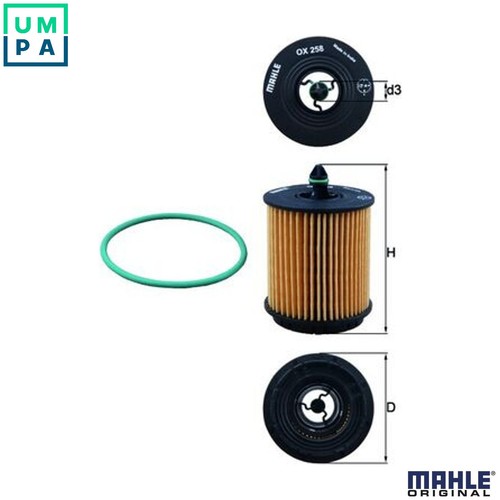 Oil filter 258d - 258d, for