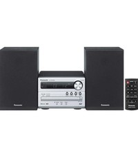 Panasonic SC-PM250BEBS 20 Watt Mini Hi-Fi System Bluetooth Hi-Fi System Silver