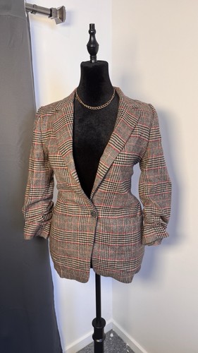 Zara wool checked - checked, blazer