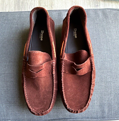 Dune london men brown suede - men's,